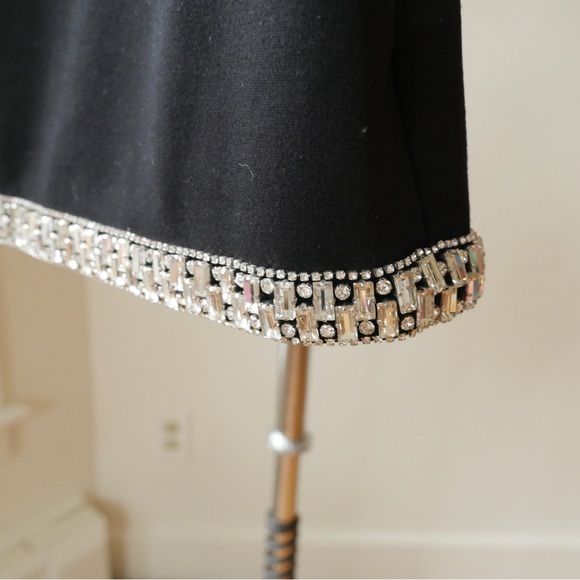 Retrofete New Regina Dress Crystal-Embellished Mini Black Small - Picture 10 of 13